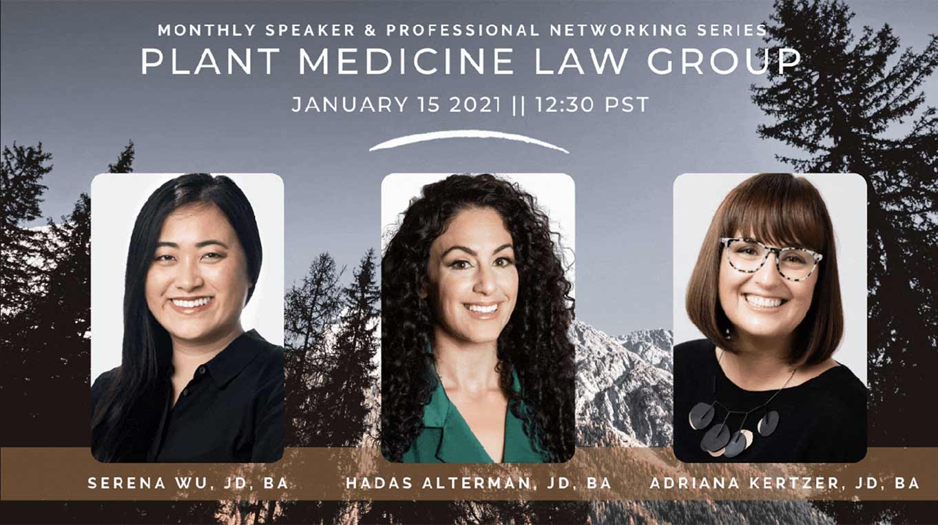 Plant Medicine Law group on psychedelic law for clinicians